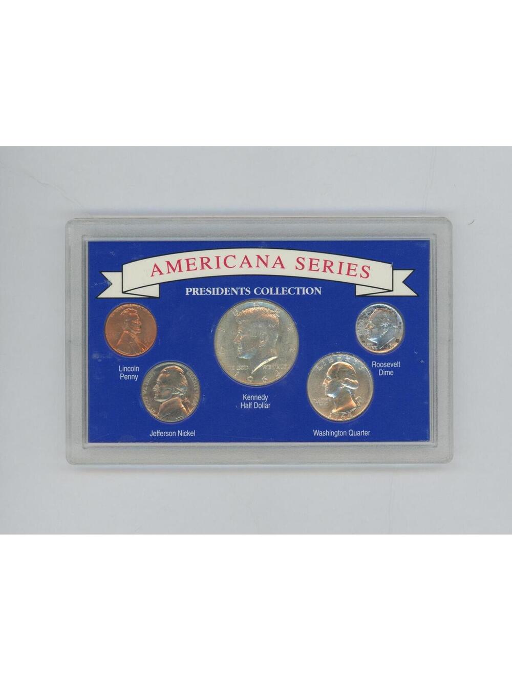 1964 AMERICANA SERIES Silver President  Collection Set - Rare